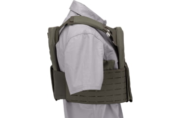 Image of TRYBE Tactical Low-Profile Plate Carrier, Ranger Green, LPFPC-RG