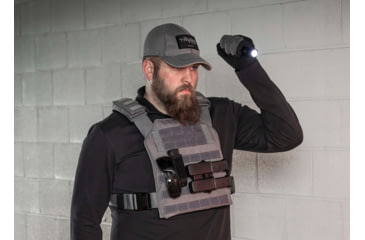 Image of TRYBE Tactical Minimalist Plate Carrier, Wolf Gray, MPC-WG
