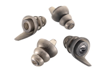 Image of TRYBE Tactical Reusable Multi-Purpose Ear Plugs, 33DB, Universal Fit, TRT-EP-SMK