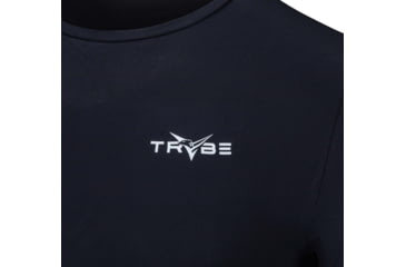 Image of TRYBE Tactical Seamless Thermal Long-Sleeve Shirt - Mens, Black, Extra Large, STLSBK-XL