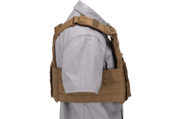 Image of TRYBE Tactical Traditional Plate Carrier, Coyote Tan, TDPC-CT