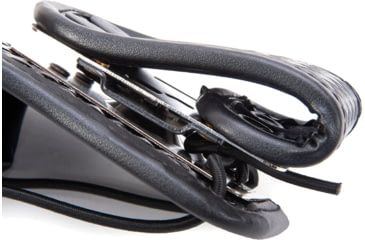 Image of TUFF Products Slide-On Universal Radio Case, Black Plain, Swivel Mount, Fits Most Radios 7719MS-BPB