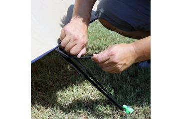 Image of Tuff Stuff Overland Awning Shade Wall, 4.5 x 6 ft, Sand, NSN N, TS-AWN-SW-4.5
