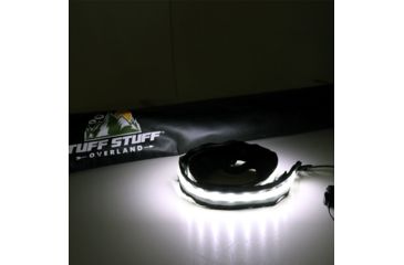 Image of Tuff Stuff Overland LED Light Strip for Rooftop Tent, 12V, Amber/White, NSN N, TS-LED-TL-12V-AW