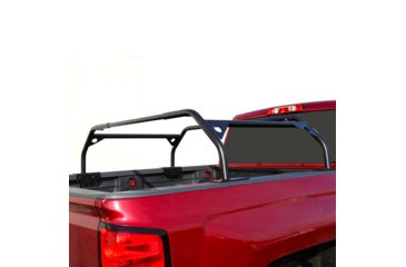 Image of Tuff Stuff Overland Roof Top Tent Truck Bed Rack, Adjustable, Powder Coated, 60 Inch, Black, NSN N, TS-UBR-PDR-60