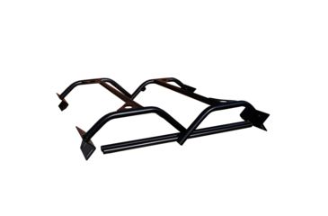 Image of Tuff Stuff Overland Roof Top Tent Truck Bed Rack, Adjustable, Powder Coated, 60 Inch, Black, NSN N, TS-UBR-PDR-60