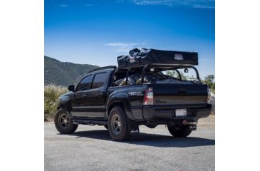 Image of Tuff Stuff Overland Rooftop Tent &amp; Annex Room 3 Person Ranger Overland Sand, Sand Tent/Black Cover, NSN N, TS-RTT-ANX-RAN