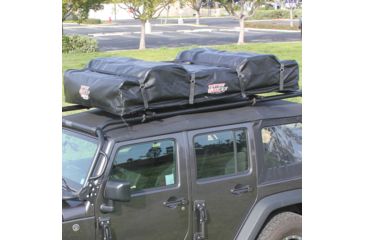 Image of Tuff Stuff Overland Rooftop Tent Driving Cover Black Elite Overland, Black, NSN N, TS-RTT-DC-BK-ELT