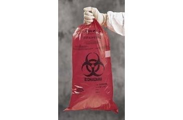 Image of Tufpak Autoclavable Polypropylene Biohazard Bags, 2 mil 14220-100 Plain Bags
