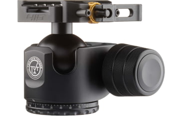 Image of Two Vets Tripods Inc 44MM Dual Tension Ballhead w/Arcalock Dual Clamp, Arca Swiss and Picatinny