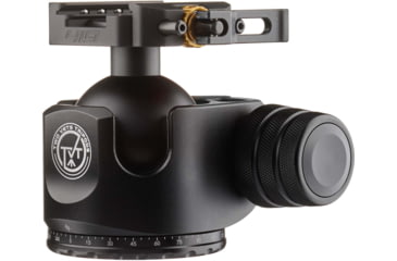 Image of Two Vets Tripods Inc 55MM Dual Tension Ballhead w/Arcalock Dual Clamp, Arca Swiss and Picatinny