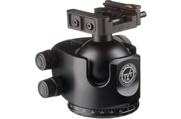 Image of Two Vets Tripods Inc 55MM Dual Tension Ballhead w/Arcalock Dual Clamp, Arca Swiss and Picatinny