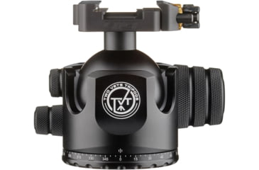 Image of Two Vets Tripods Inc 55MM Dual Tension Ballhead w/Arcalock Dual Clamp, Arca Swiss and Picatinny