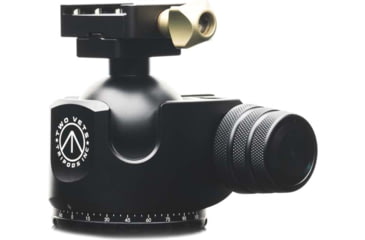 Image of Two Vets Tripods Inc 55MM Dual Tension Ballhead W/ Area 419 ARCALOCK CLAMP, Black/Gold, 4in, 55MM419