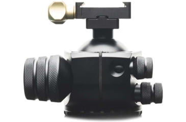 Image of Two Vets Tripods Inc 55MM Dual Tension Ballhead W/ Area 419 ARCALOCK CLAMP, Black/Gold, 4in, 55MM419