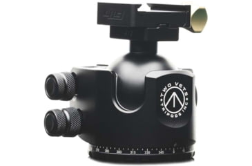 Image of Two Vets Tripods Inc 55MM Dual Tension Ballhead W/ Area 419 ARCALOCK CLAMP, Black/Gold, 4in, 55MM419