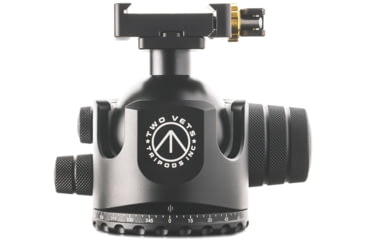 Image of Two Vets Tripods Inc 55mm Dual Tension Ballhead W/ Area 419 Arcalock QD, Black, 4in, 850044845187