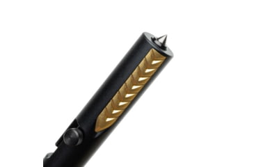 Image of Tyrant CNC C 003 Tactical Pen, Black/Gold, TD-TDC003-BLK-GLD