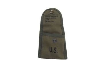 Image of U.S. Spec Canvas First Aid and Compass Pouch, OD Green, RODCOMPOP