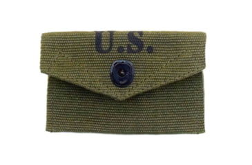 Image of U.S. Spec Canvas First Aid Pouch, OD Green, RODCFAPOP