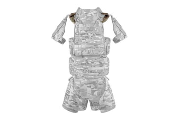 Image of UARM CAM Collarbone Armor Module,Type IIA Threat Level, Multicam, CAMM-SACAM2A