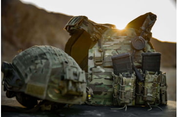 Image of UARM FPC Featherweight Plate Carrier, Pocket Cummerbund, Multicam, S, FPCSM-ACLPCSM