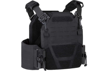 Image of UARM FPC Featherweight Plate Carrier, Skeletal Cummerbund, Black, S, FPCSB-SCFRPCSB