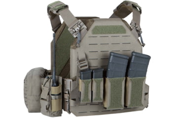Image of UARM FPC Featherweight Plate Carrier, Skeletal Cummerbund, Ranger Green, S, FPCSR-SCFRPCSR