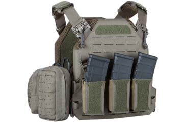 Image of UARM FPC Featherweight Plate Carrier, Skeletal Cummerbund, Ranger Green, S, FPCSR-SCFRPCSR
