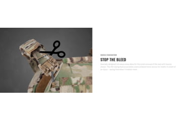 Image of UARM FRPC Fast Response Plate Carrier, Black, Extra Large, FRPCMBF-XL