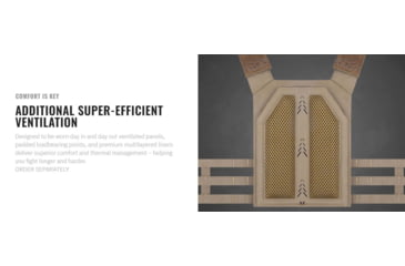 Image of UARM HPC Hybrid Plate Carrier,Skeletal Cummerbund, Coyote, S, HPCSC-SCRPCSC