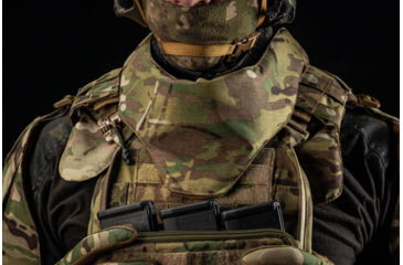 Image of UARM NAM Neck Armor Module, Type IIA Threat Level, Multicam, NAMM-SANAM2A