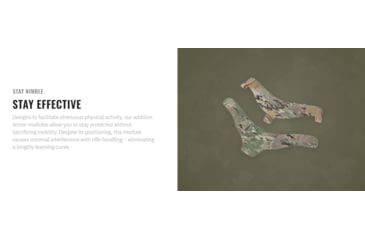 Image of UARM NAM Neck Armor Module, Type IIA Threat Level, Multicam, NAMM-SANAM2A