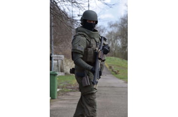Image of UARM NAM Neck Armor Module, Type IIA Threat Level, Ranger Green, NAMR-SANAM2A