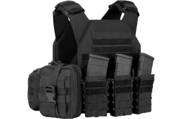 Image of UARM RPC Robust Plate Carrier, Skeletal Cummerbund, Black, S, RPCSB-SCRPCSB