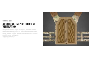 Image of UARM RPC Robust Plate Carrier, Skeletal Cummerbund, Multicam, S, RPCSM-SCRPCSM