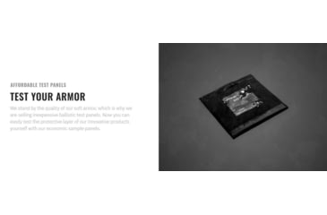 Image of UARM SASP Soft Armor Sample Pad UHMWPE, Type IIA Threat Level, SASP2A