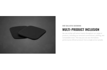 Image of UARM SASP Soft Armor Sample Pad UHMWPE, Type IIA Threat Level, SASP2A