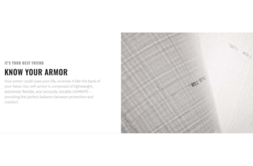 Image of UARM SASP Soft Armor Sample Pad UHMWPE, Type IIA Threat Level, SASP2A