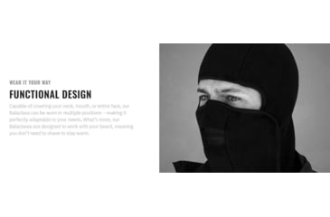 Image of UARM SB Stormbreaker Balaclava, Black, S-XL, SBB