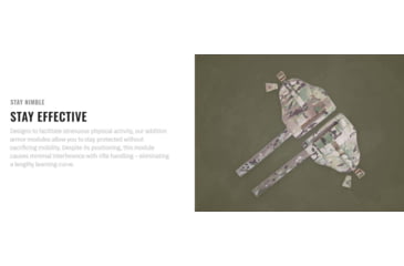 Image of UARM SBAM Shoulder and Biceps Armor Module, Type IIA Threat Level, Multicam, SASBAM2A-SBAMM