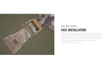 Image of UARM SBAM Shoulder and Biceps Armor Module, Type IIA Threat Level, Multicam, SASBAM2A-SBAMM