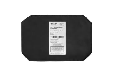 Image of UARM Soft Armor Insert for SAM Stomach Armor Module, Type IIA Threat Level, Black, One Size, SASAM2A
