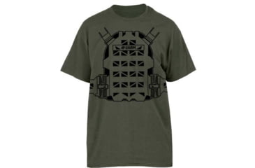 Image of UARM THT Tactical Hotness Tee, Ranger Green, L, THTLR