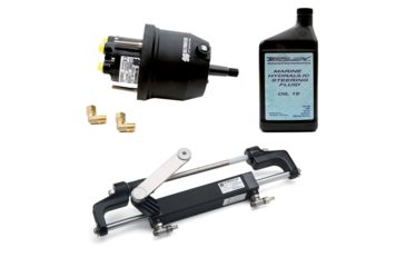 Image of Uflex USA 1.0 Front Mt. Outboard Steering System f/Up To 150HP w/UP20 F Helm, UC94OBF, 1 Cylinder &amp; Oil Hyco 41168