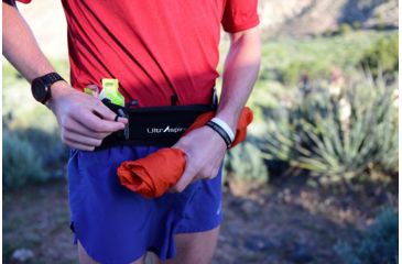 Image of Ultraspire Fitted Race Belt, Black, Small, UA079BKSM