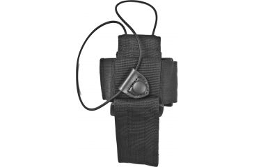Image of Uncle Mike's Laminated Radio Case, Universal, Swivel Belt Loop, Kodra Black 8880-6