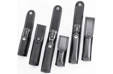 Image of Uncle Mike's LE Light Case, Cordura Black - Streamlight Stinger/Pelican M7