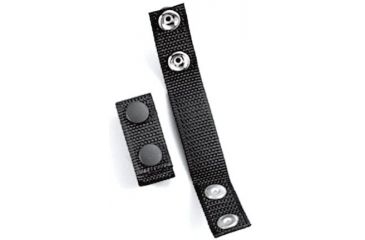 Image of Uncle Mike's Beltkeepers, Nylon Black, 2in, Set of 4 88652