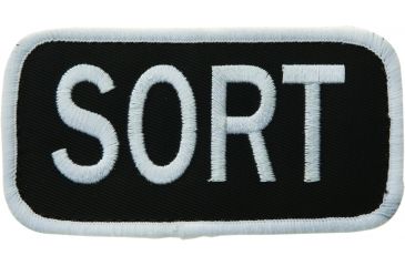 Image of Uncle Mike's Sort Id Patch Black/white S - 7705028